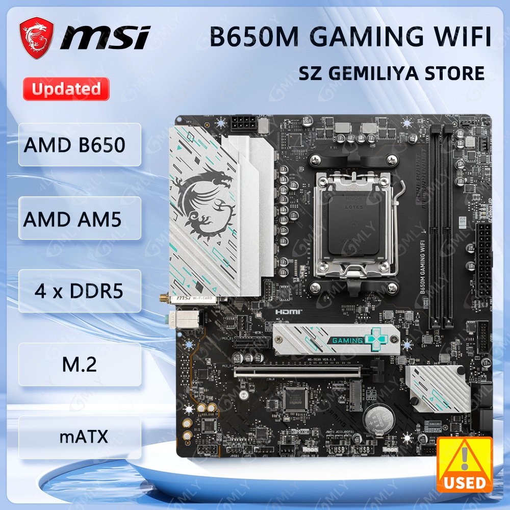 X870E Atx Motherboard - MSI B650M GAMING WIFI Motherboard Socket