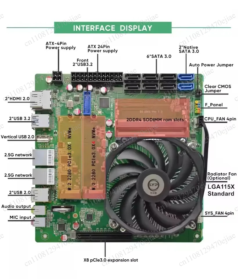 Topton AMD Ryzen 7 5800H/5825U - đánh giá và giá Mini Itx Dual 2.5G Nas Motherboard
