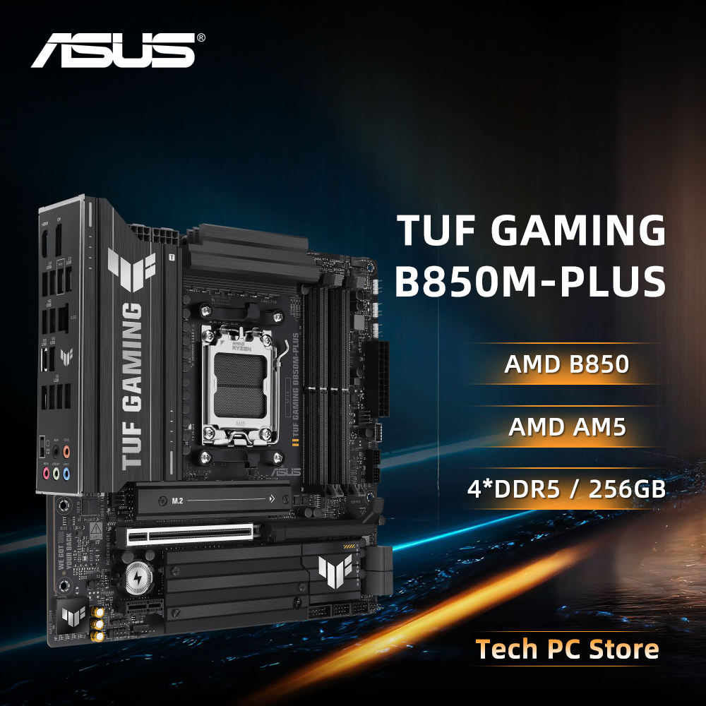 ASUS TUF GAMING B850M-PLUS AMD - đánh giá và giá X870E Atx Motherboard