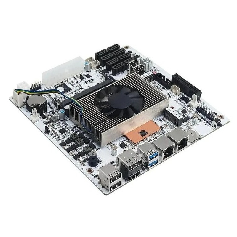 White Mini‑ITX M11 NAS Motherb - đánh giá và giá Mini Itx Dual 2.5G Nas Motherboard